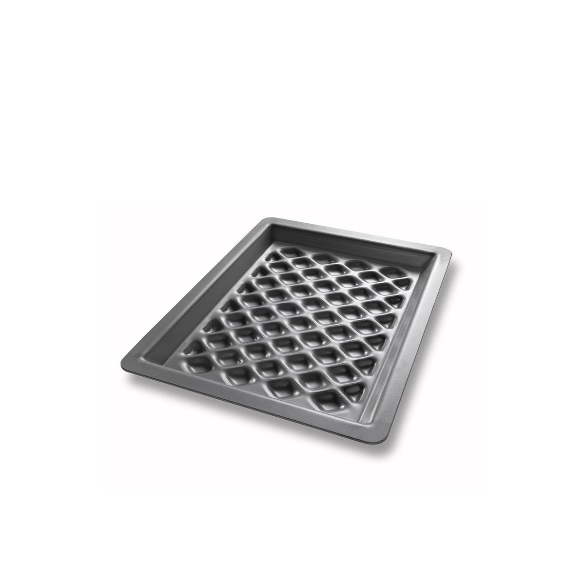 Chicago Metallic 70824 Aluminum Grill Pan, 1/4 Size, Silver - Default Title