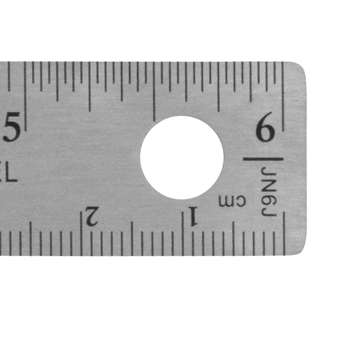 Westcott 10414 Plastic Ruler, 6" Long, Silver - photo 4