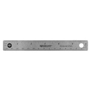 Westcott 10414 Plastic Ruler, 6" Long, Silver - photo 7