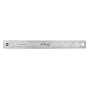 Westcott 10415 Plastic Ruler, 12" Long, Silver - photo 2