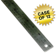 Westcott 10415 Plastic Ruler, 12" Long, Silver - photo 4