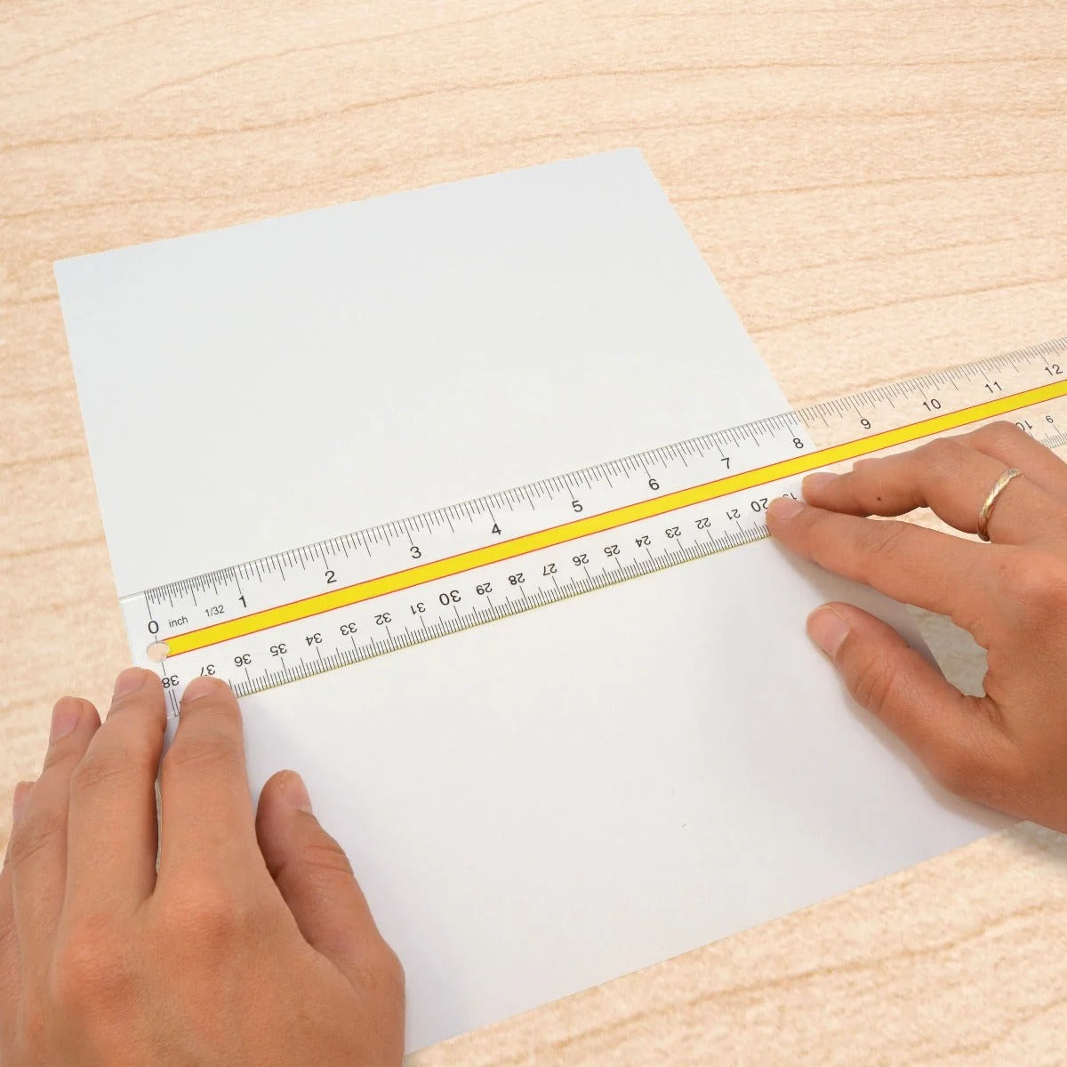 Westcott 10580 Acrylic Ruler, 15" Long, Clear - photo 2