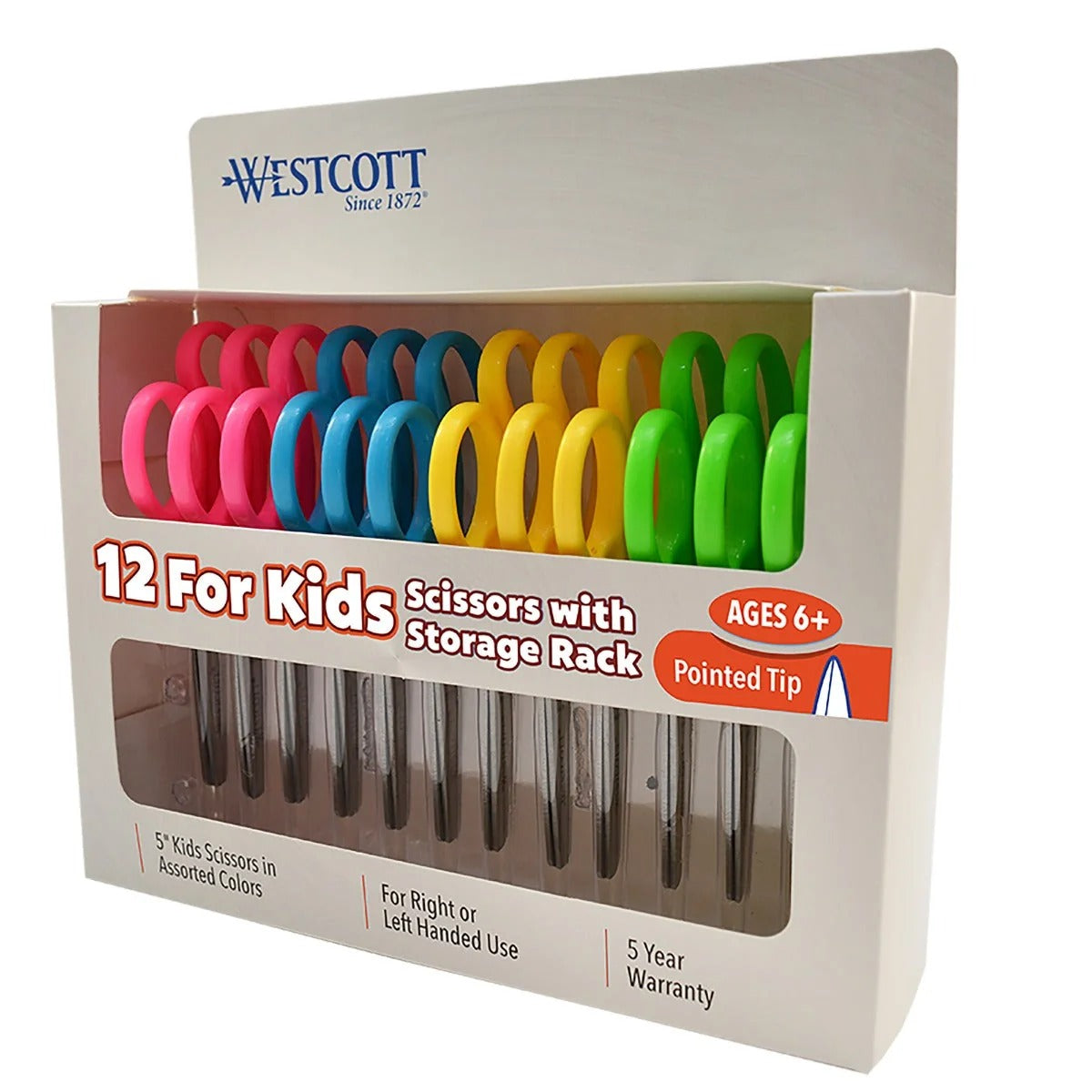 Westcott 13141 Scissors, 5" Long, 12/Pack - Default Title