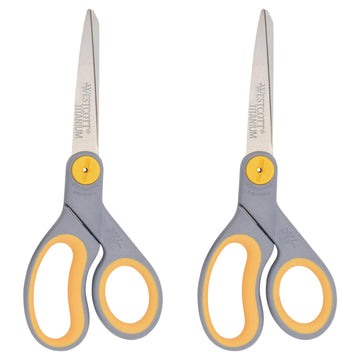 Westcott 13901 Scissors, 8" Long, 2/Pack