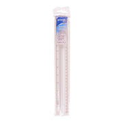 Westcott 15571 Plastic Ruler, 12" Long, Clear - photo 2