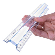 Westcott 15571 Plastic Ruler, 12" Long, Clear - photo 3