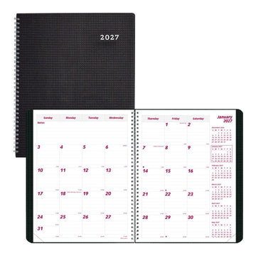 Brownline CB1262VBLK Black December, 8 1/2" x 11" - Default Title