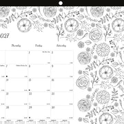 Blueline C2917001 Paper Monthly January, 10 7/8" x 17 3/4", White - photo 3