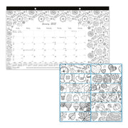 Blueline C2917001 Paper Monthly January, 10 7/8" x 17 3/4", White - photo 5