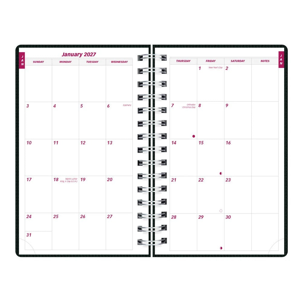 Brownline CB634VBLK Daily Planner, 5" x 8" - photo 4