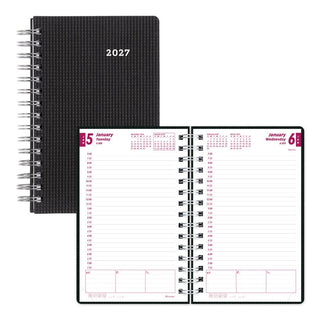 Brownline CB634VBLK Daily Planner, 5" x 8" - Default Title
