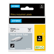 DYMO Heat-Shrink Tube, 5" Long - 1/2"
