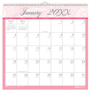 House of Doolittle HOD3671 Monthly January, 12" x 12", Pink - Default Title