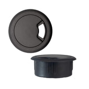 Master Caster 00201 Organizer Grommet, 2" Diameter, Black - Default Title