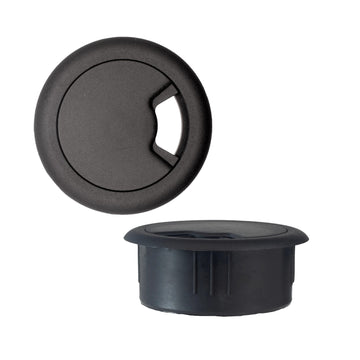Master Caster 00201 Organizer Grommet, 2" Diameter, Black - Default Title