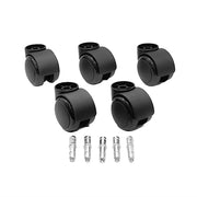 Master Caster 23620 Caster, 120 lb. Capacity, Black, 5/Set - Default Title