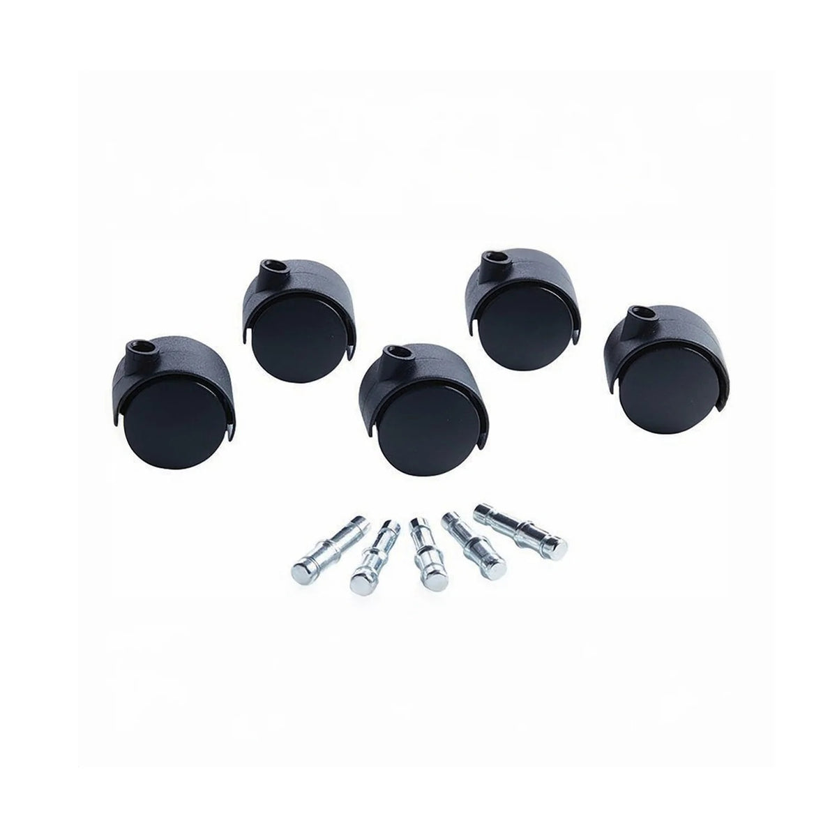 Master Caster 23622 Caster, 110 lb. Capacity, Black, 5/Set - Default Title