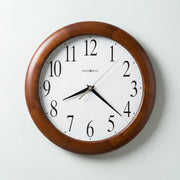 Howard Miller 625214 Wood Wall Clock, 12 3/4" Diameter, White - photo 2
