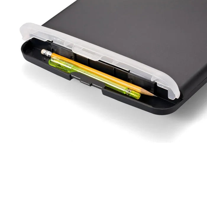 Officemate OIC83308 Plastic Storage Clipboard, 1/2", Black - photo 4