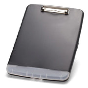 Officemate OIC83308 Plastic Storage Clipboard, 1/2", Black - Default Title