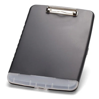 Officemate OIC83308 Plastic Storage Clipboard, 1/2", Black - Default Title