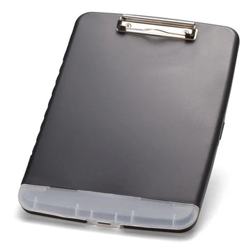 Officemate OIC83308 Plastic Storage Clipboard, 1/2", Black - Default Title