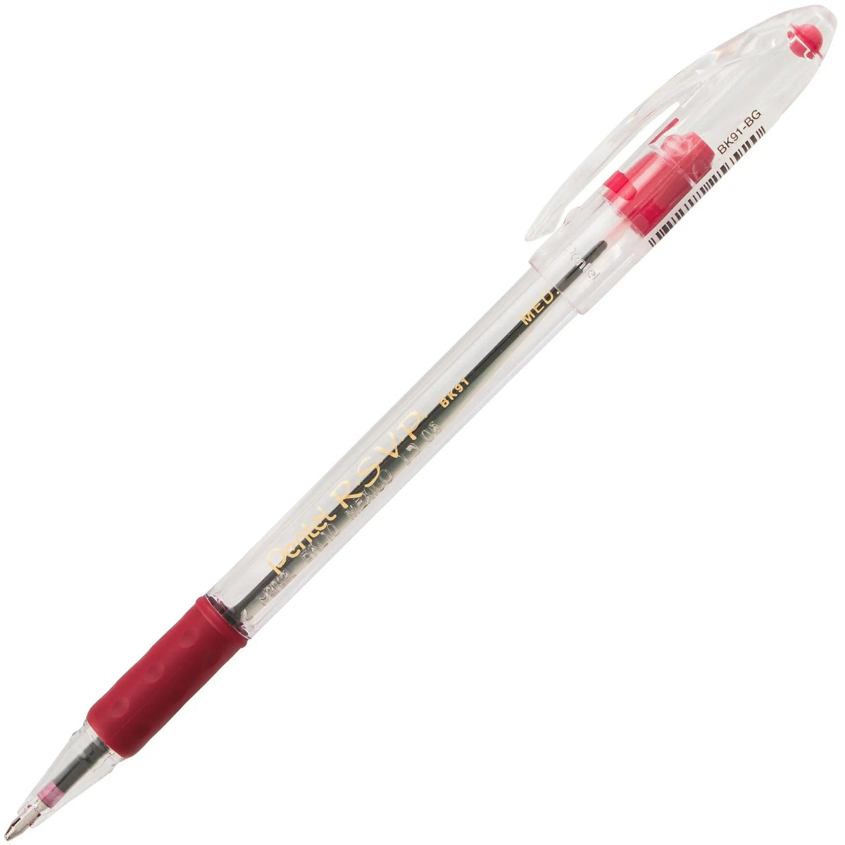 Pentel BK91V Violet Ink, Purple, 12/Pack - photo 2