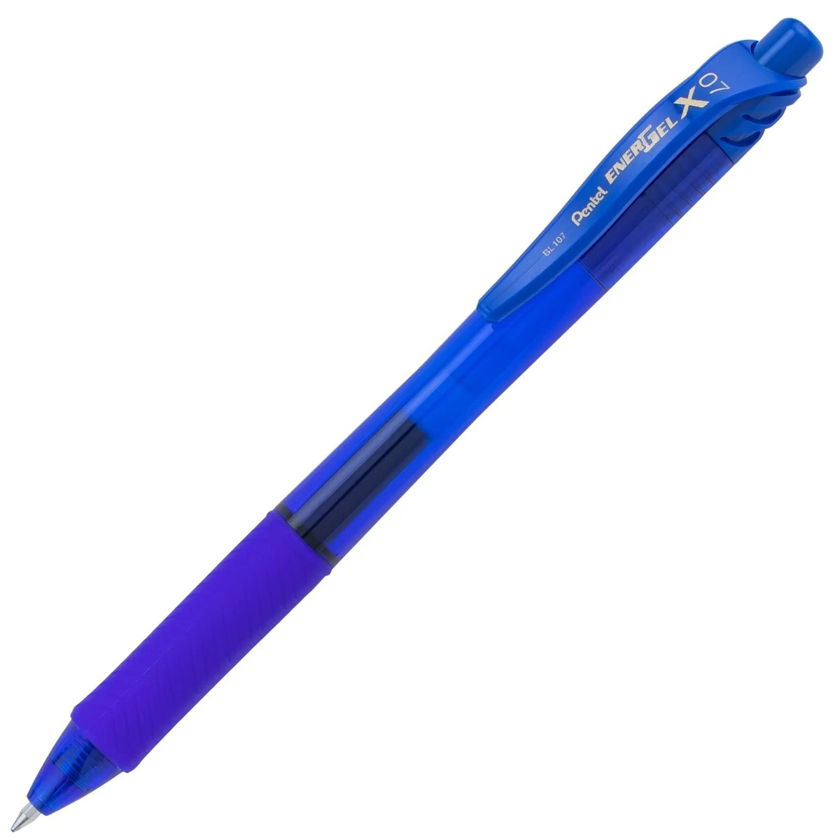 Pentel BL107C EnerGel-X Blue Ink, 12/Pack - Default Title