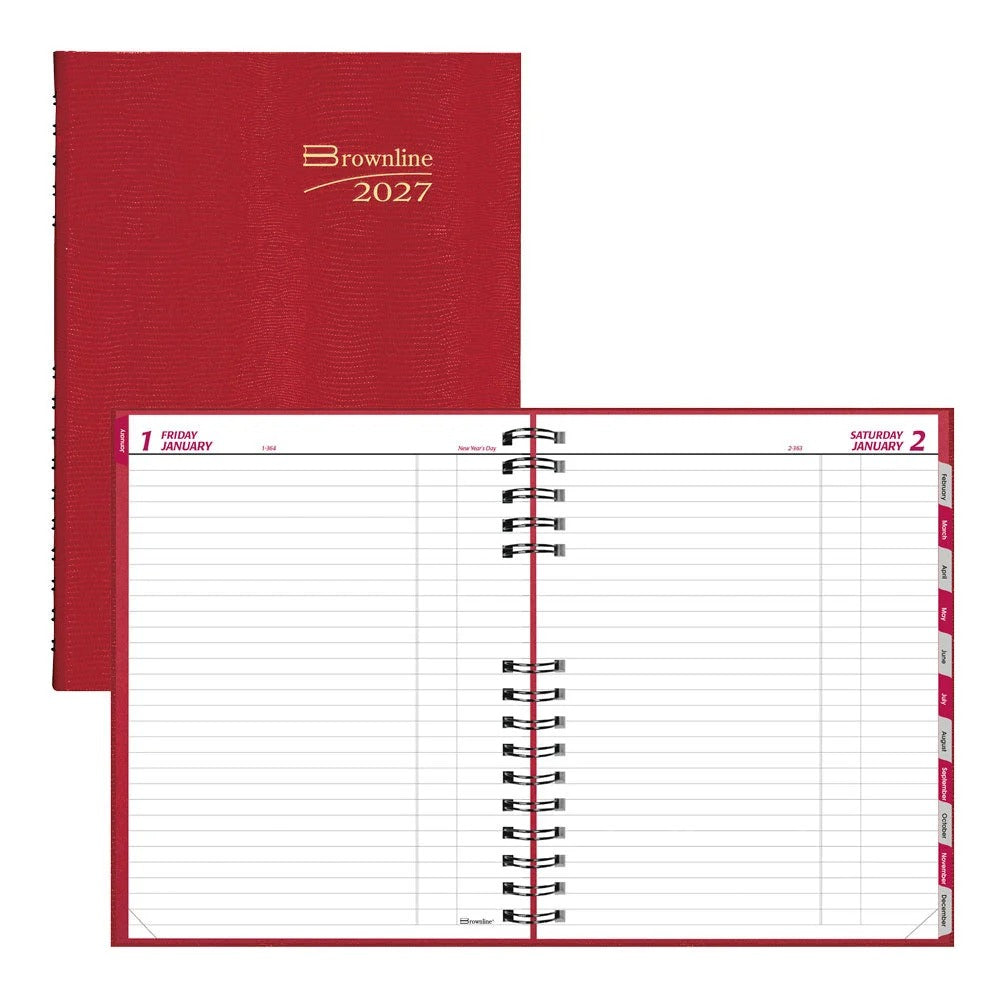 Brownline REDC550CRED Planner, 7 7/8" x 10" - photo 2