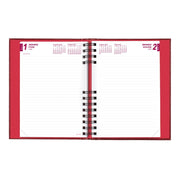 Brownline REDCB389CRED Planner, 7 3/4" x 8 1/4" - photo 3