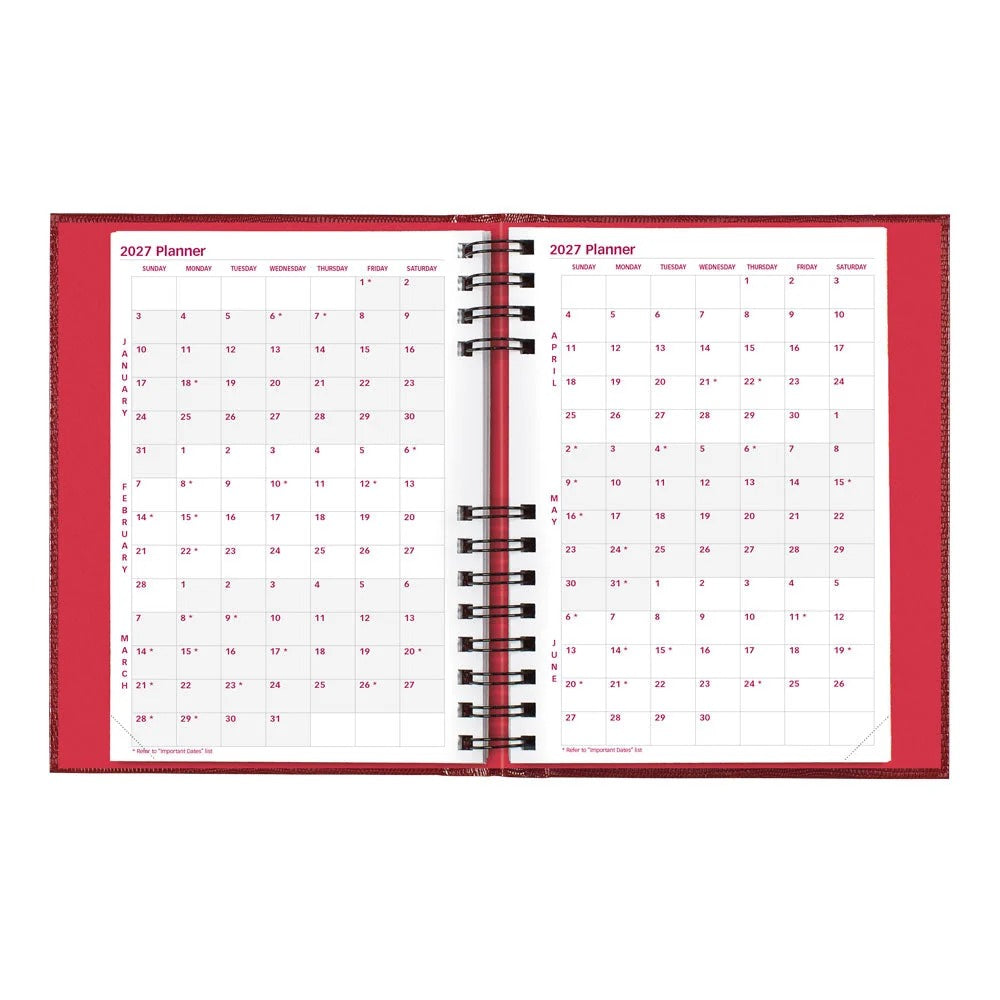 Brownline REDCB389CRED Planner, 7 3/4" x 8 1/4" - photo 7