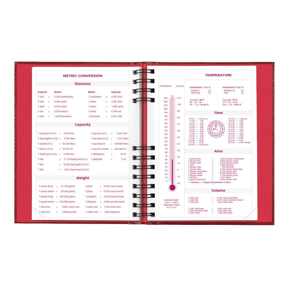 Brownline REDCB389CRED Planner, 7 3/4" x 8 1/4" - photo 9