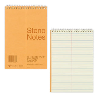 National 36646 Steno Book, 6" x 9", Green - Default Title