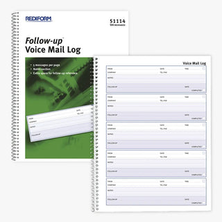 Rediform 51114 Paper Book, 8" x 10 5/8", White - Default Title