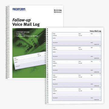 Rediform 51114 Paper Book, 8" x 10 5/8", White - Default Title