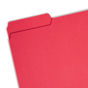 Smead 10235 Cardstock File Folder, Letter, Teal, 100/Box - photo 2