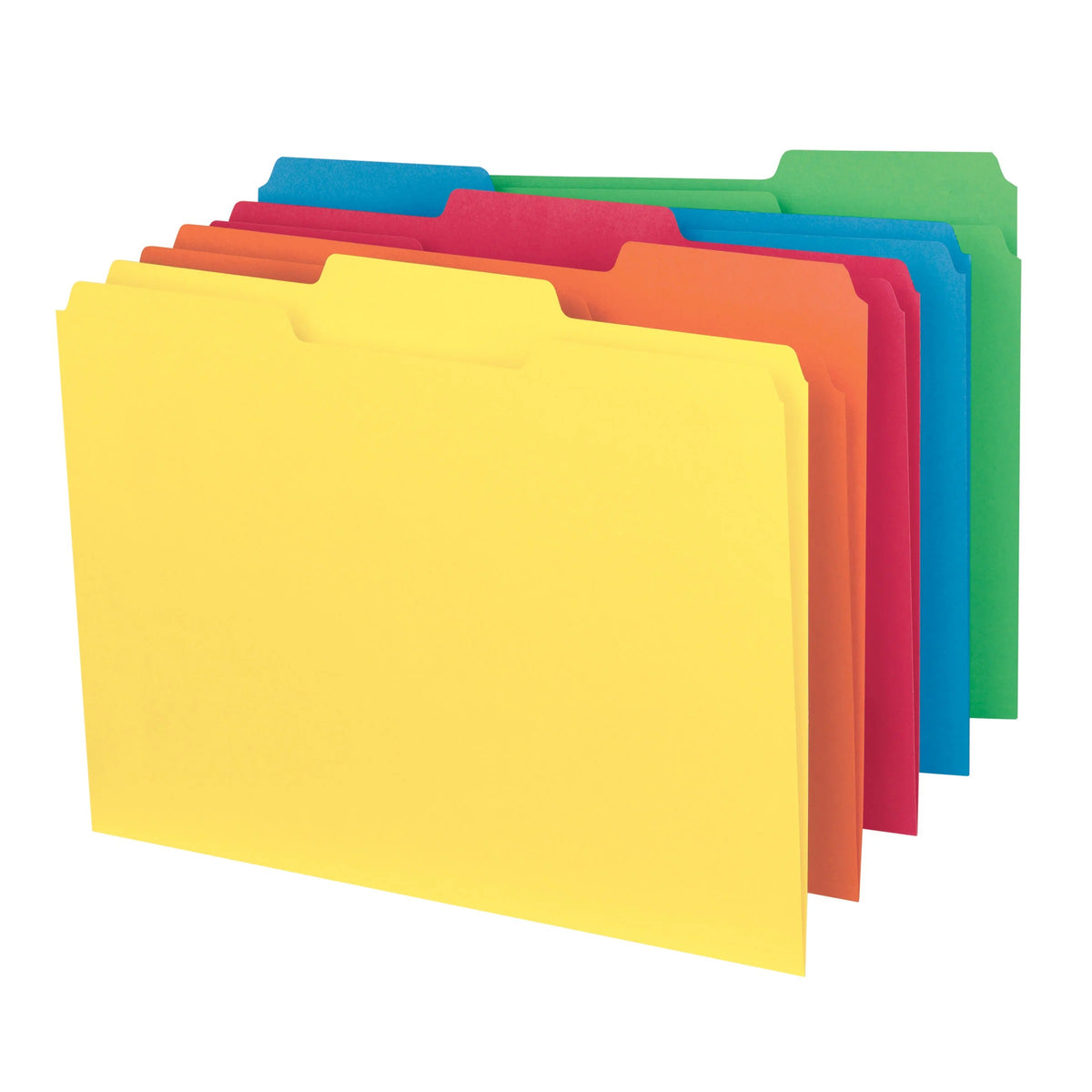 Smead 10235 Cardstock File Folder, Letter, Teal, 100/Box - photo 6