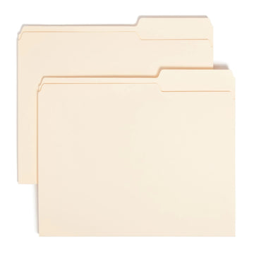 Smead 10385 File Folder, Letter, Manila, 100/Box - Default Title