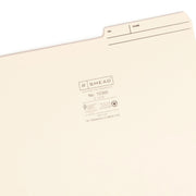 Smead 10388 File Folder, Letter, Manila, 100/Box - photo 3