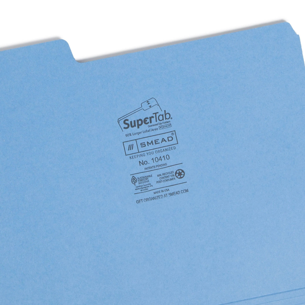 Smead 10401 Manila File Folder, Letter, 50/Box - photo 6