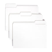 Smead 12843 File Folder, Letter, White, 100/Box - Default Title