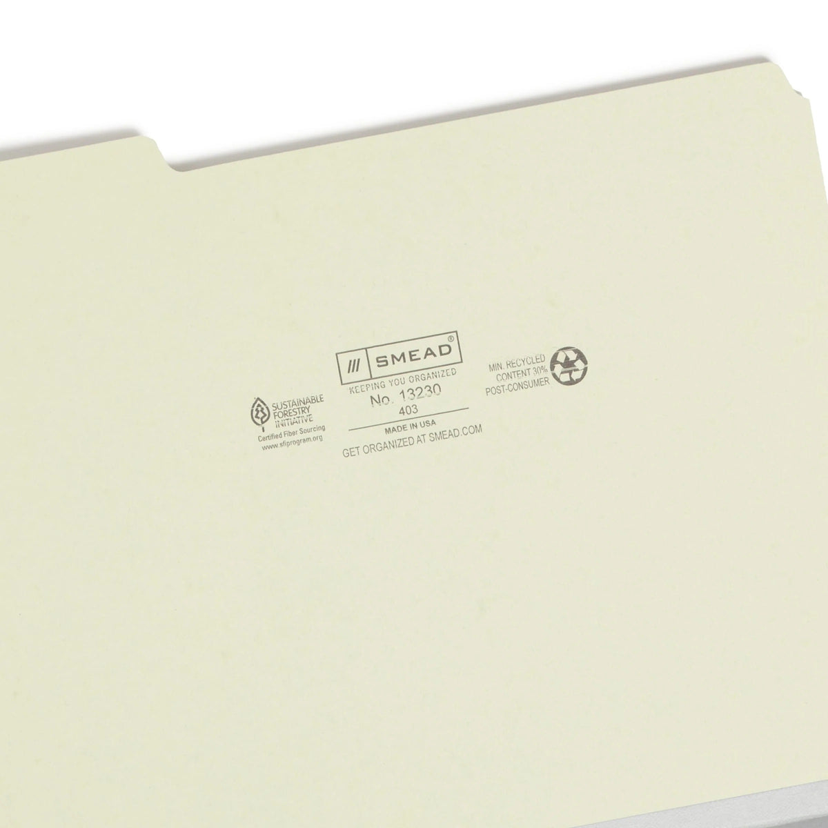 Smead 13230 File Folder, Letter, 25/Box - photo 3