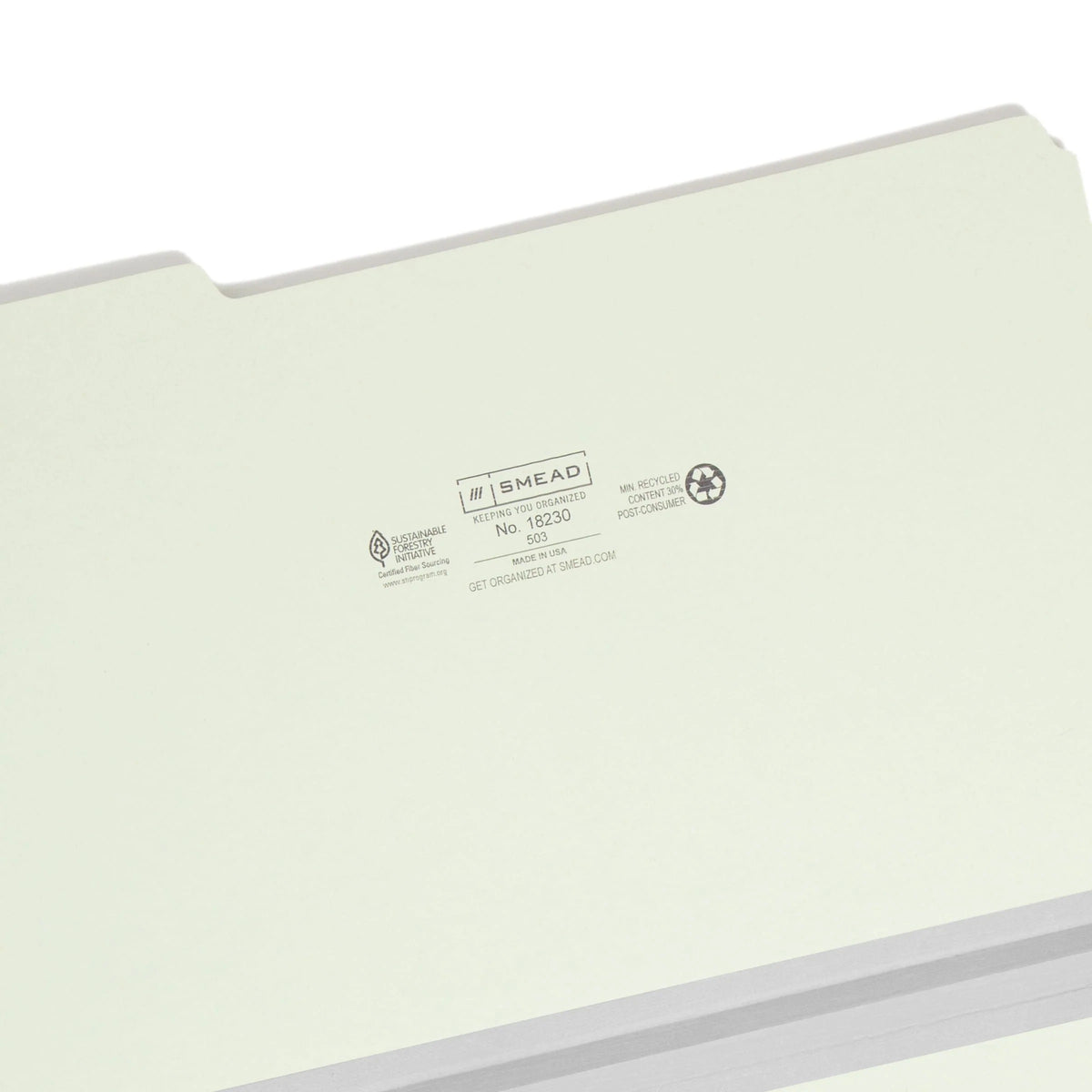 Smead 13230 File Folder, Letter, 25/Box - photo 6