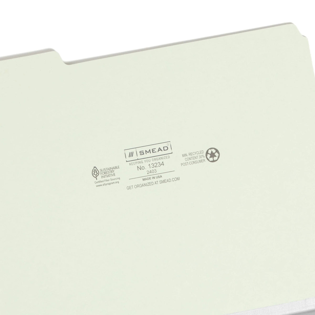 Smead 13234 File Folder, Letter, 25/Box - photo 3
