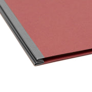 Smead 14079 Pressboard Classification Folder, Letter, Red, 10/Box - photo 6