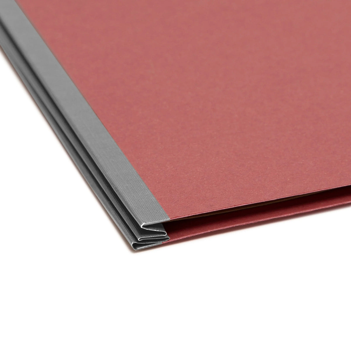 Smead 14079 Pressboard Classification Folder, Letter, Red, 10/Box - photo 6