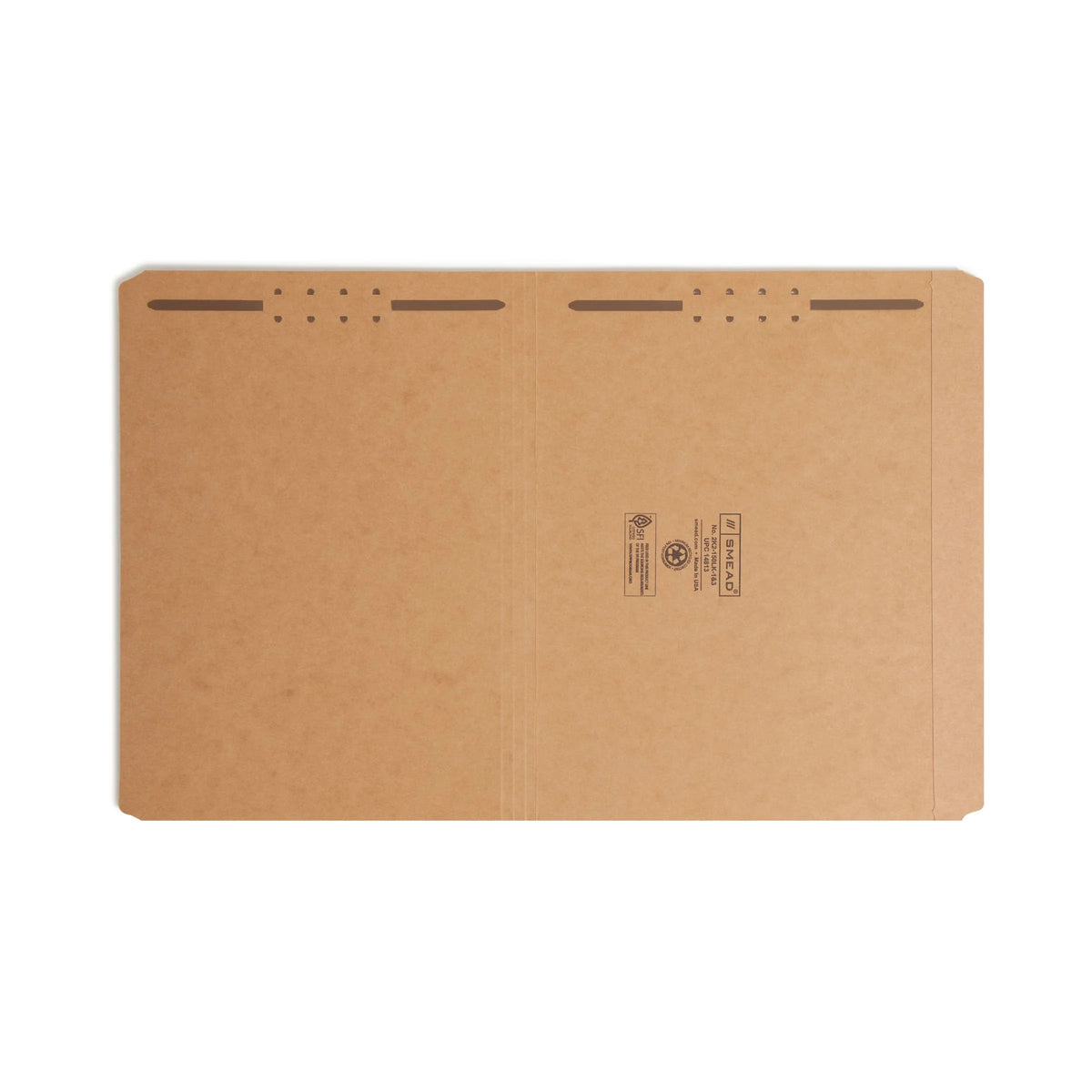 Smead 14813 Recycled Materials Folder, Letter, Brown, 50/Box - photo 5
