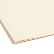 Smead 19595 Manila Folder, Legal, Beige, 50/Box - photo 4