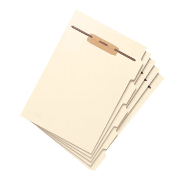Smead 35605 Manila Divider, 8 1/2" x 11", Beige, 50/Pack - Default Title