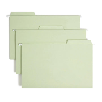 Smead 64083 Hanging Folder, Legal, Green, 18/Box - Default Title